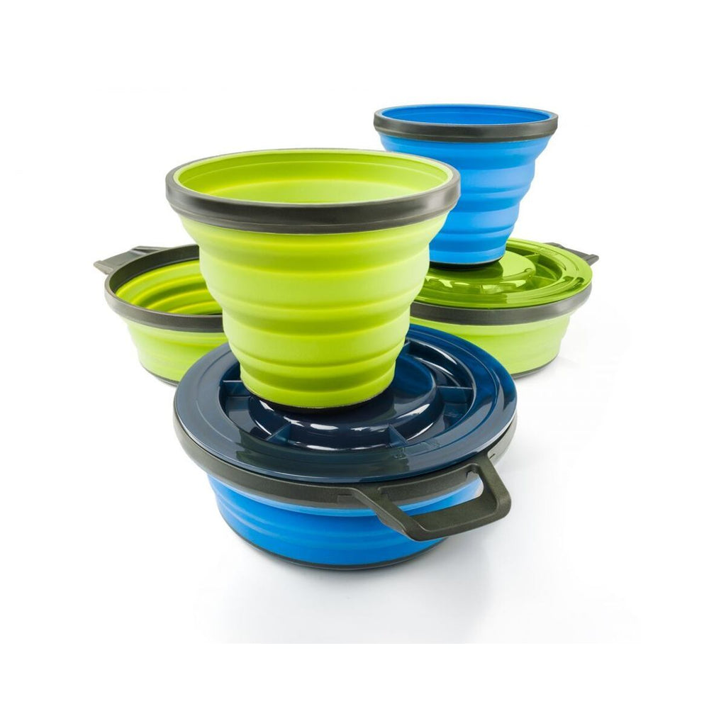 GSI outdoors Skládací miska s víkem GSI Outdoors Escape Bowl + Lid 650ml green