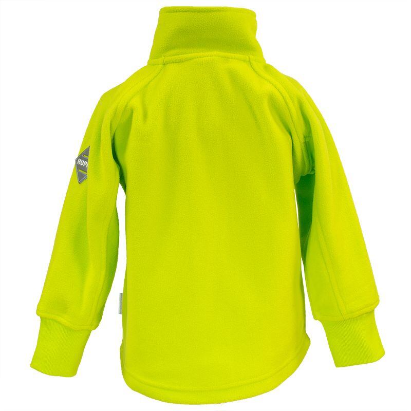 Huppa Dětská fleecová bunda Bennie lime