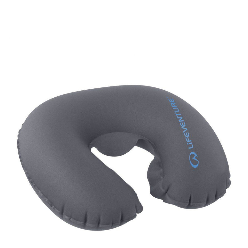LifeVenture Cestovní nafukovací polštář Lifeventure Inflatable Neck Pillow grey