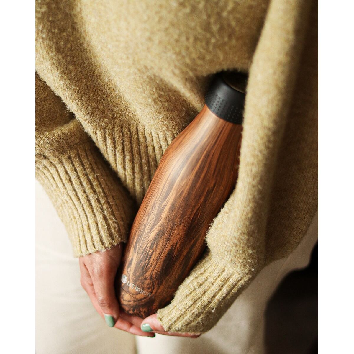 Les Artistes Termoska Bottle Up 500ml Wood