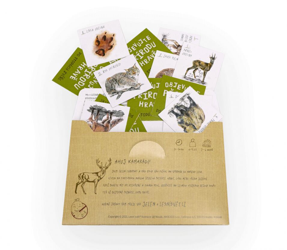 Lesní svět Papírové tripexeso Lesní svět