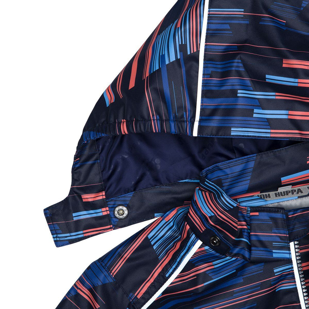 Huppa Dětská nepromokavá bunda Terrel navy pattern