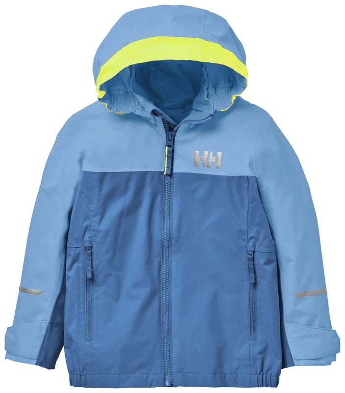 Helly Hansen Dětská nepromokavá bunda K Shelter jacket azurite