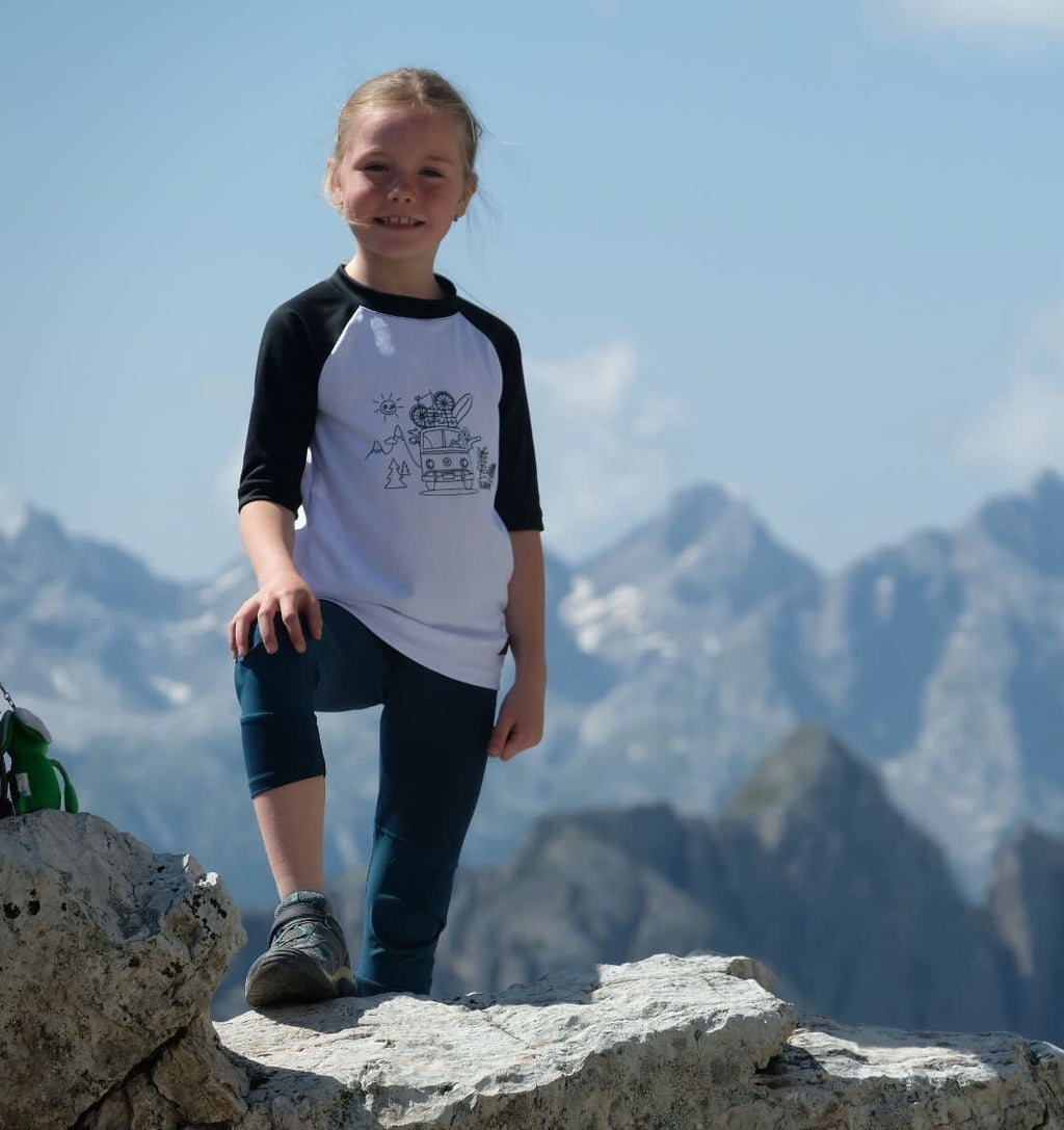 Promaledobrodruhy Dětské funkční UV tričko CoolMax krátký rukáv black