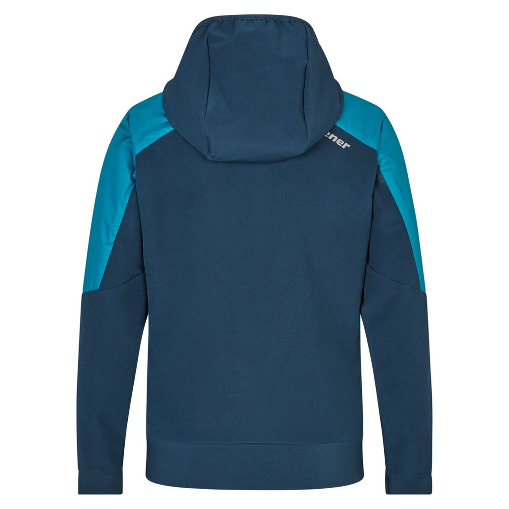 Ziener Dětská zateplená bunda Naile Jr - teal crystal na běžky, skialpy, kolo