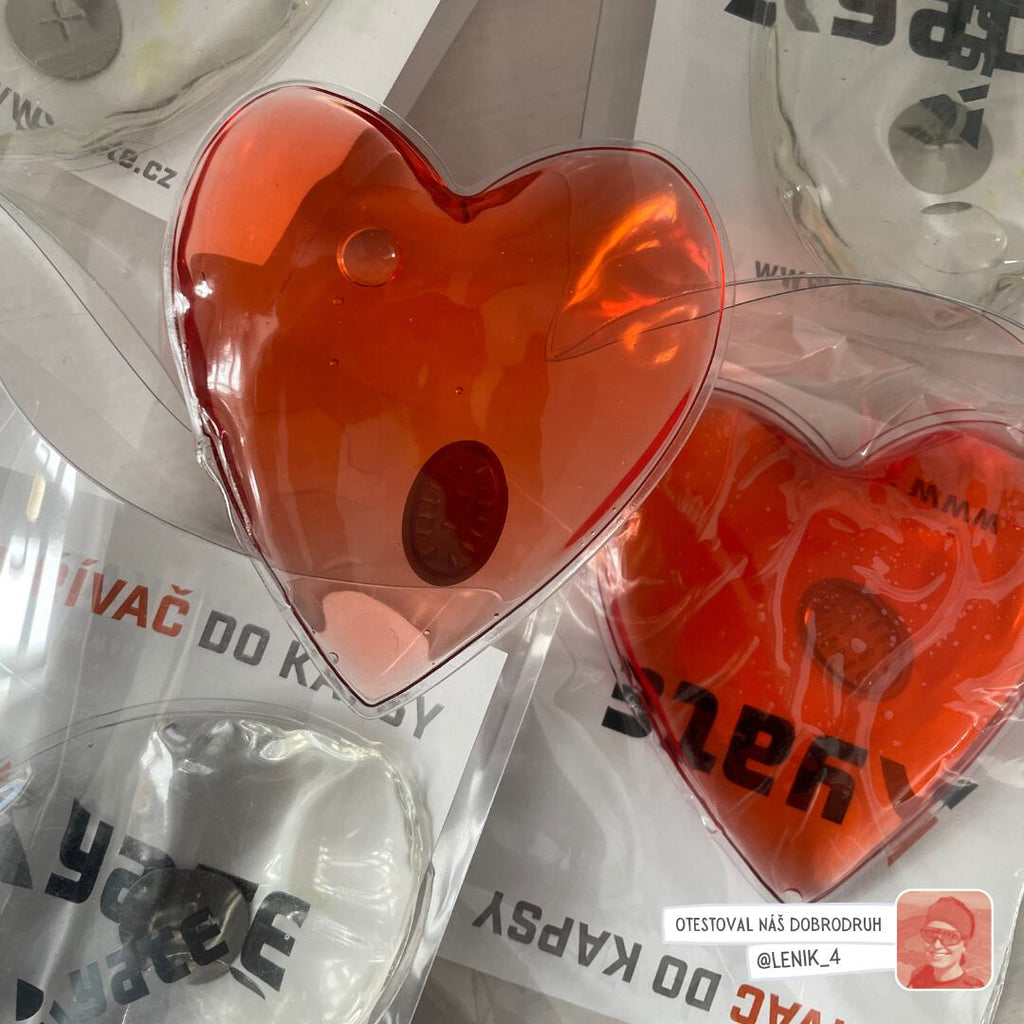 Yate Ohřívač do kapsy Amaroun srdce pro opakované použítí 1ks