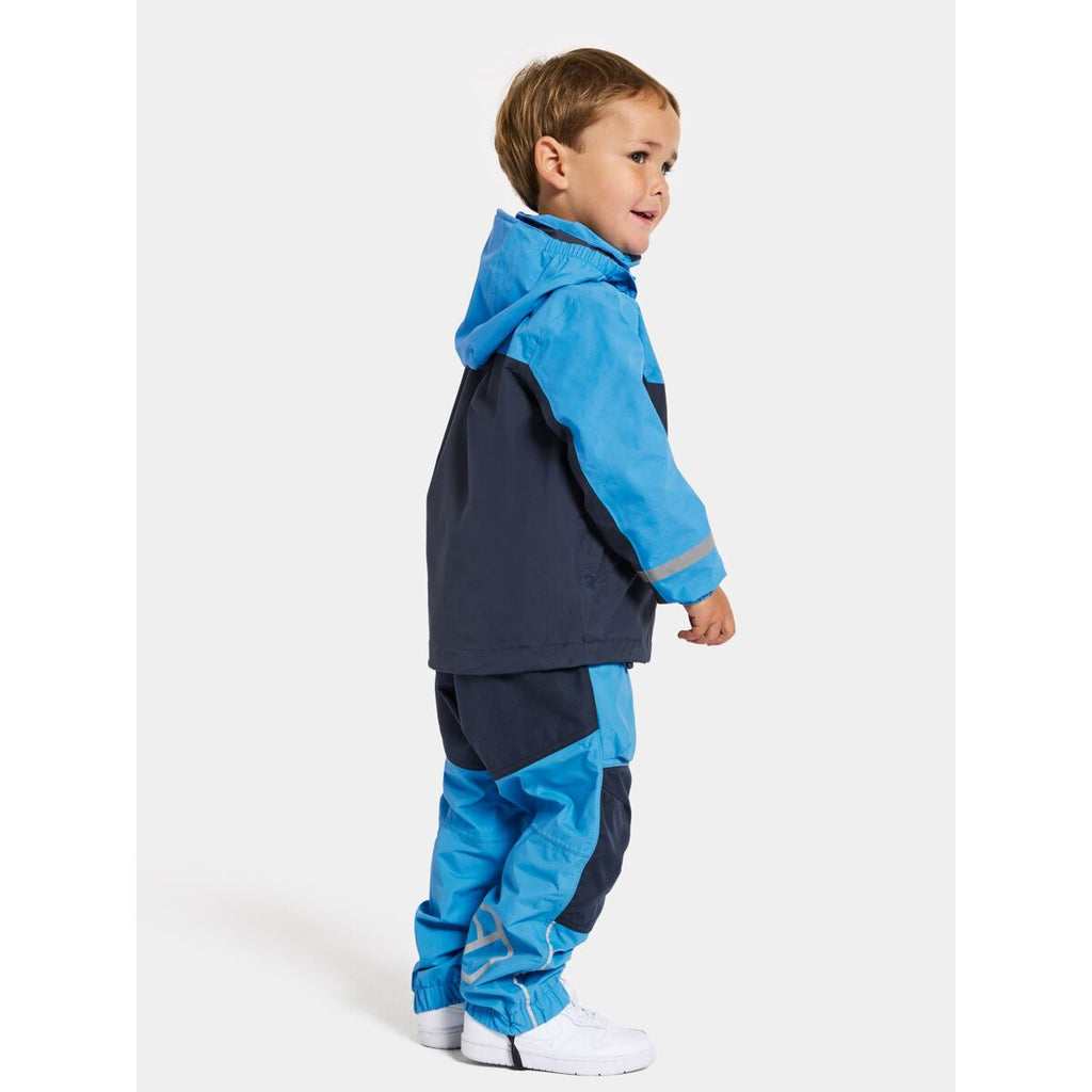 Didriksons Dětská nepromokavá bunda Pilvi navy - ROSTOUCÍ