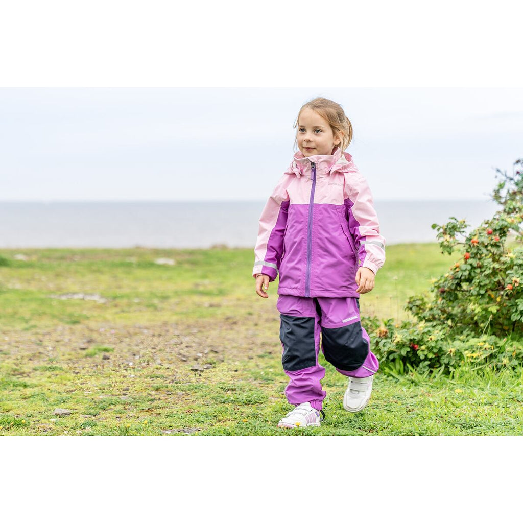 Didriksons Dětská nepromokavá bunda Pilvi tulip purple - ROSTOUCÍ