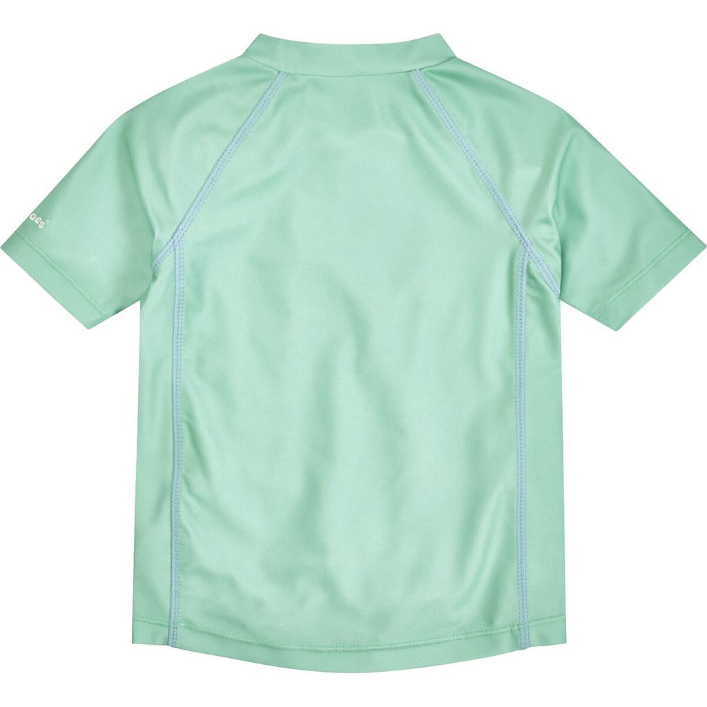 Playshoes Dětské UV tričko Palmy mint - krátký rukáv