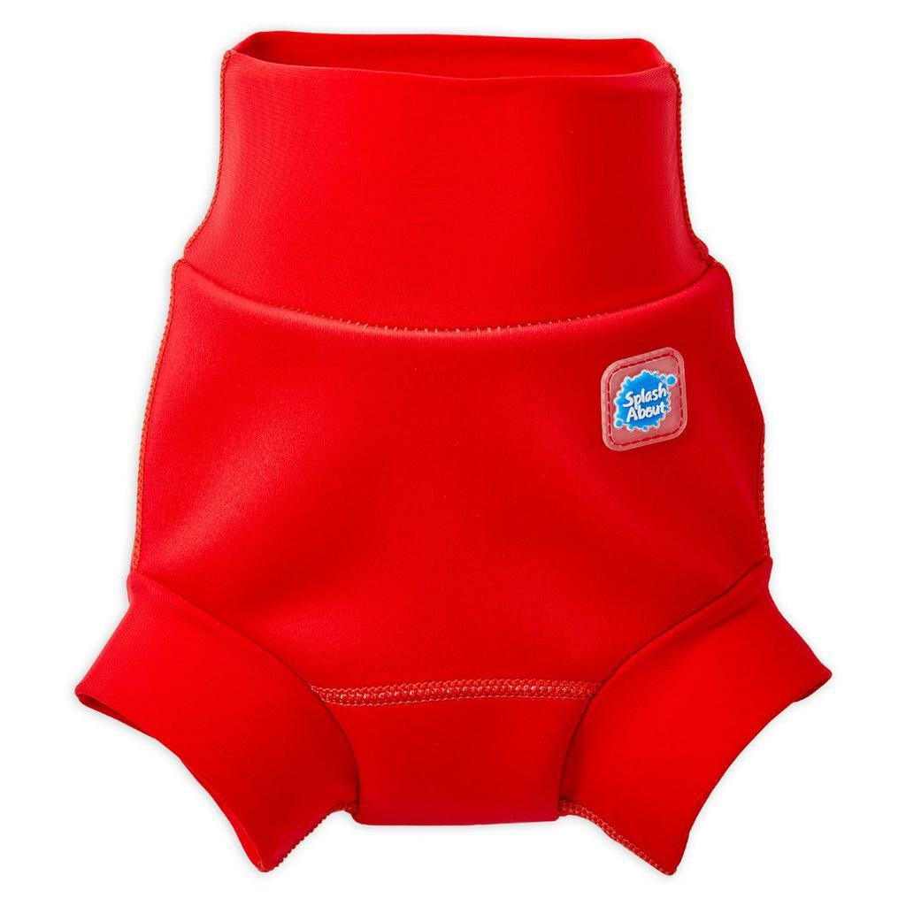 Splash About Dětské plenkové plavky Happy Nappy Red