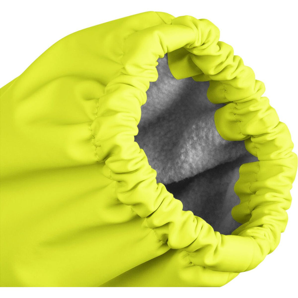 Playshoes Dětské zateplené rukavice do deště neonově žluté velikost rukavic