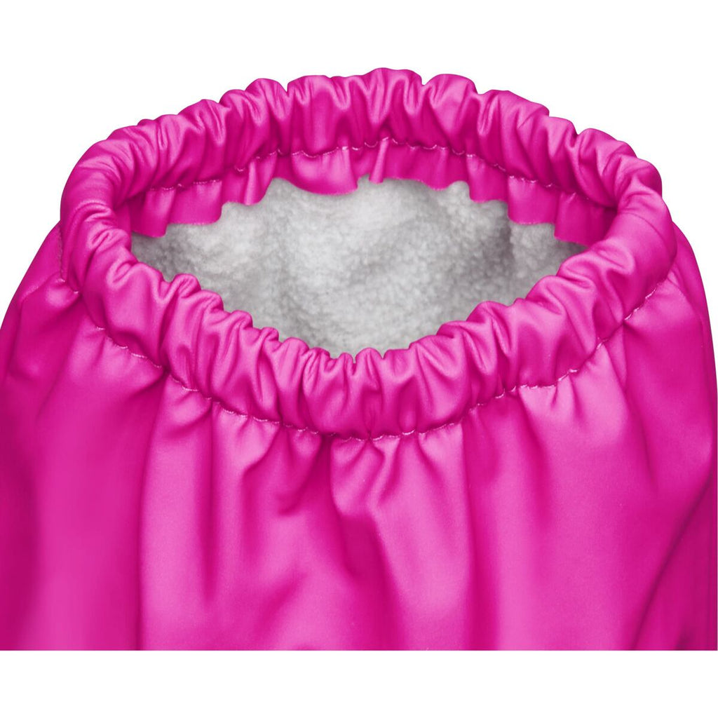 Playshoes Dětské zateplené rukavice do deště neonově růžové