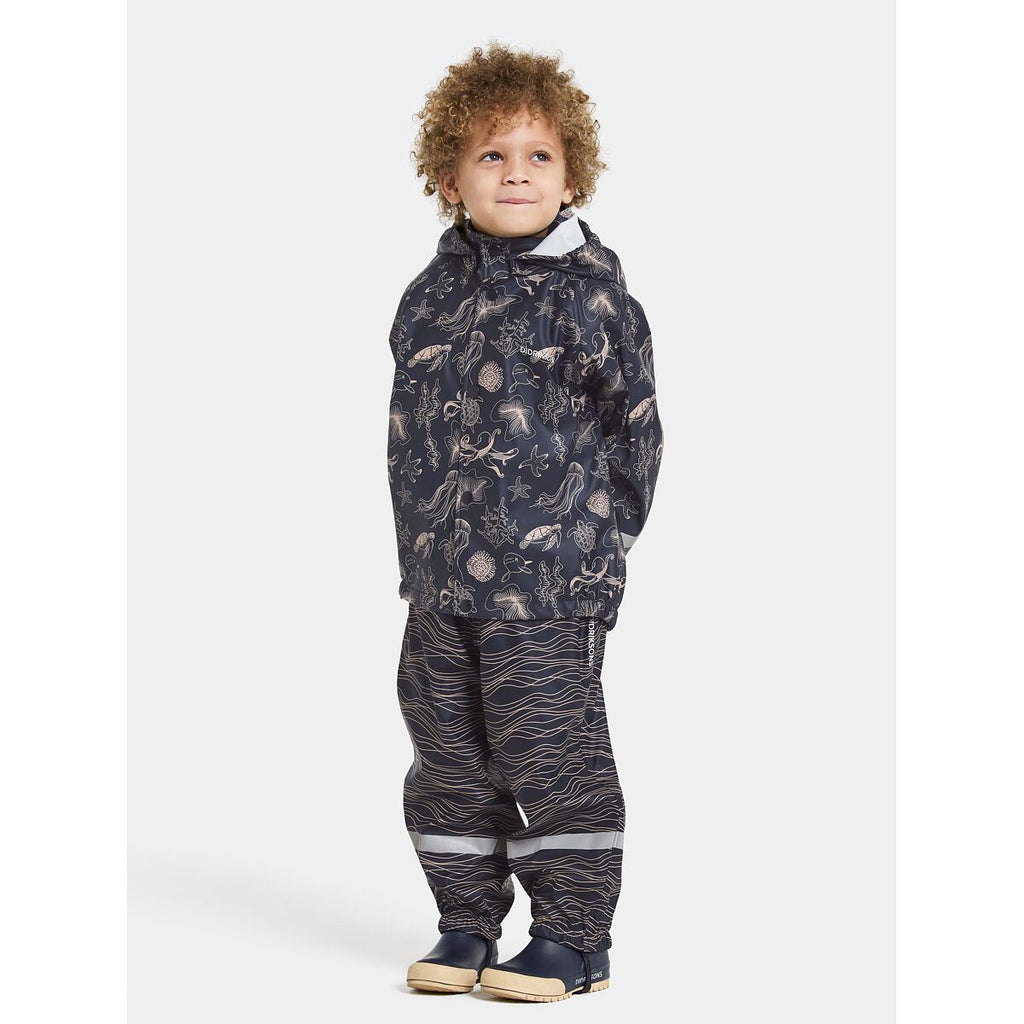 Didriksons Dětský set do deště Slaskeman ocean navy