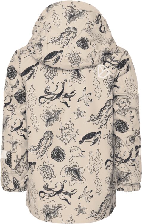 Didriksons Dětská nepromokavá bunda Norma ocean beach beige - ROSTOUCÍ