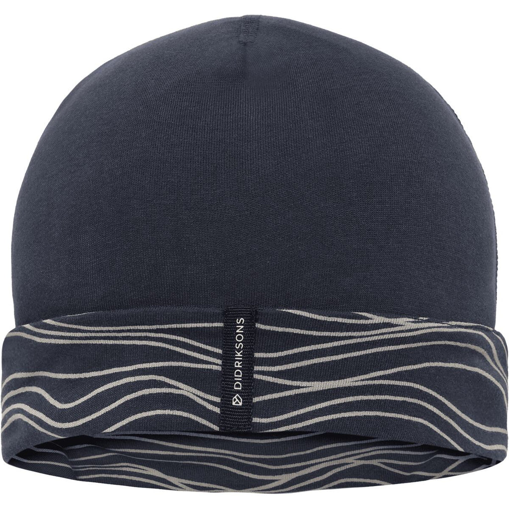 Didriksons Dětská oboustranná čepice Banjo navy