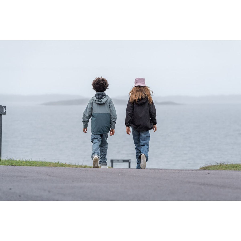 Didriksons Dětská nepromokavá bunda Piko factory blue - ROSTOUCÍ