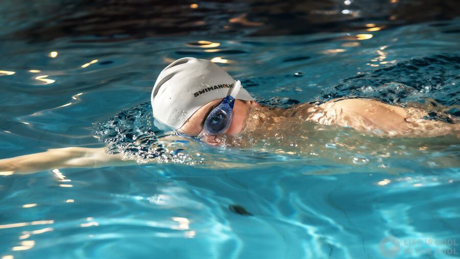 Swimaholic Plavecké brýle Elbe Swim Goggles 13 let+ - modré