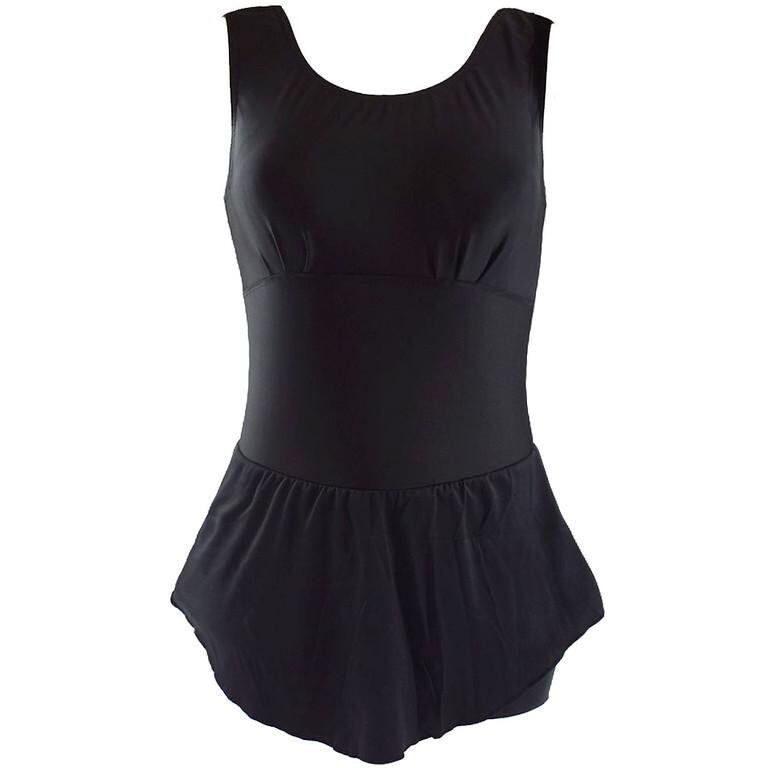 Splash About Dámské jednodílné plavky Jammers se sukýnkou černé