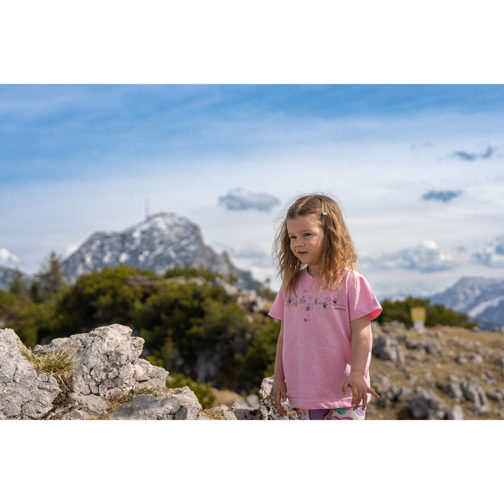 Promaledobrodruhy Dětské tričko krátký rukáv růžové