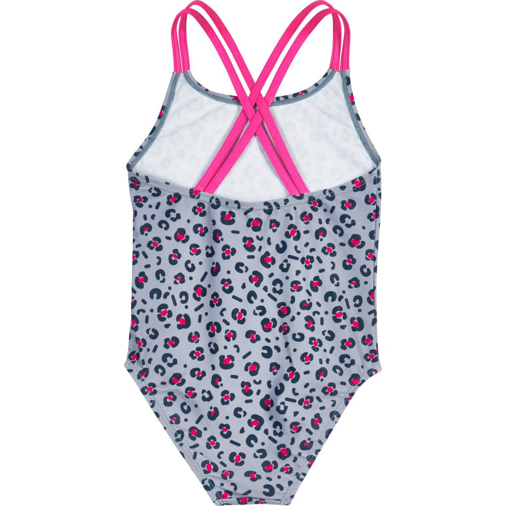 Playshoes Dívčí plavky s UV jednodílné Leo - grey
