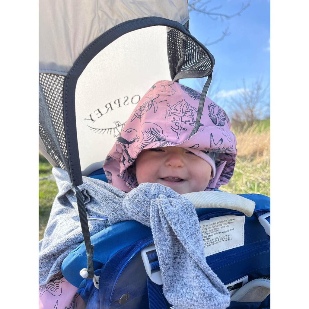 Didriksons Dětská nepromokavá bunda Norma ocean soft pink - ROSTOUCÍ