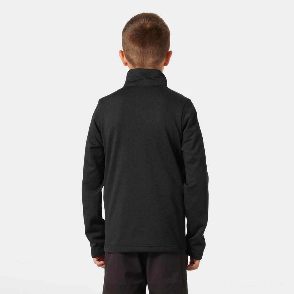 Helly Hansen Dětská fleecová mikina Jr Versalite jacket -  black