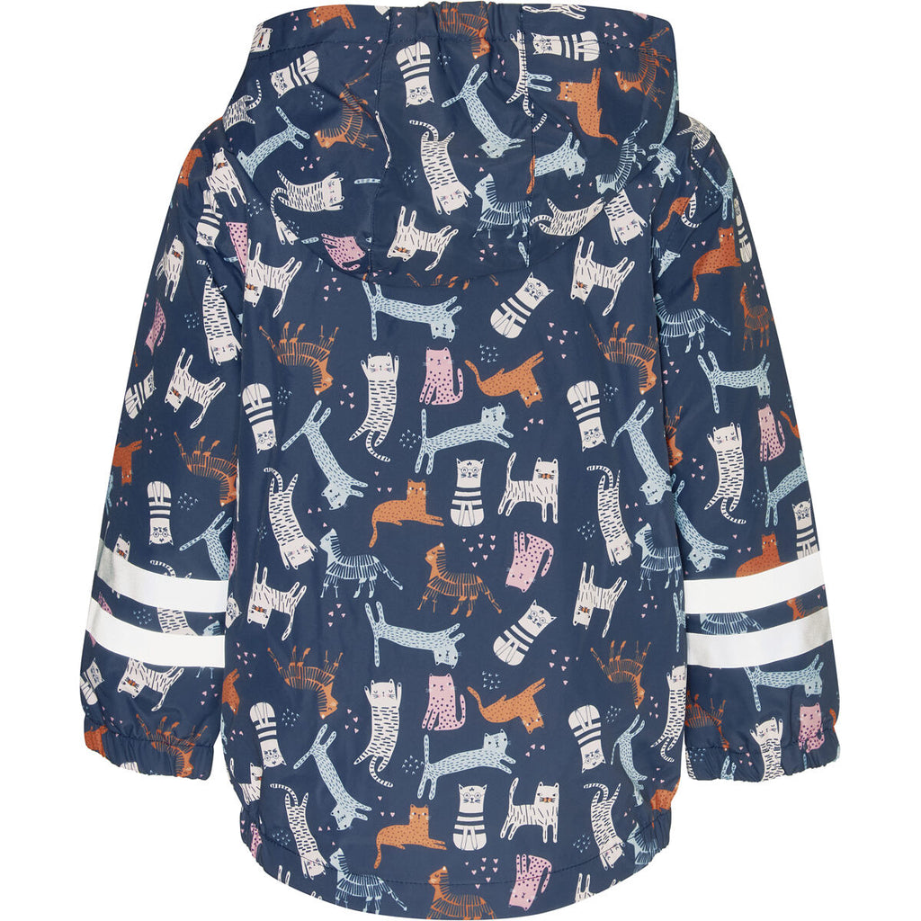 Playshoes Dětská nepromokavá bunda Kočičky