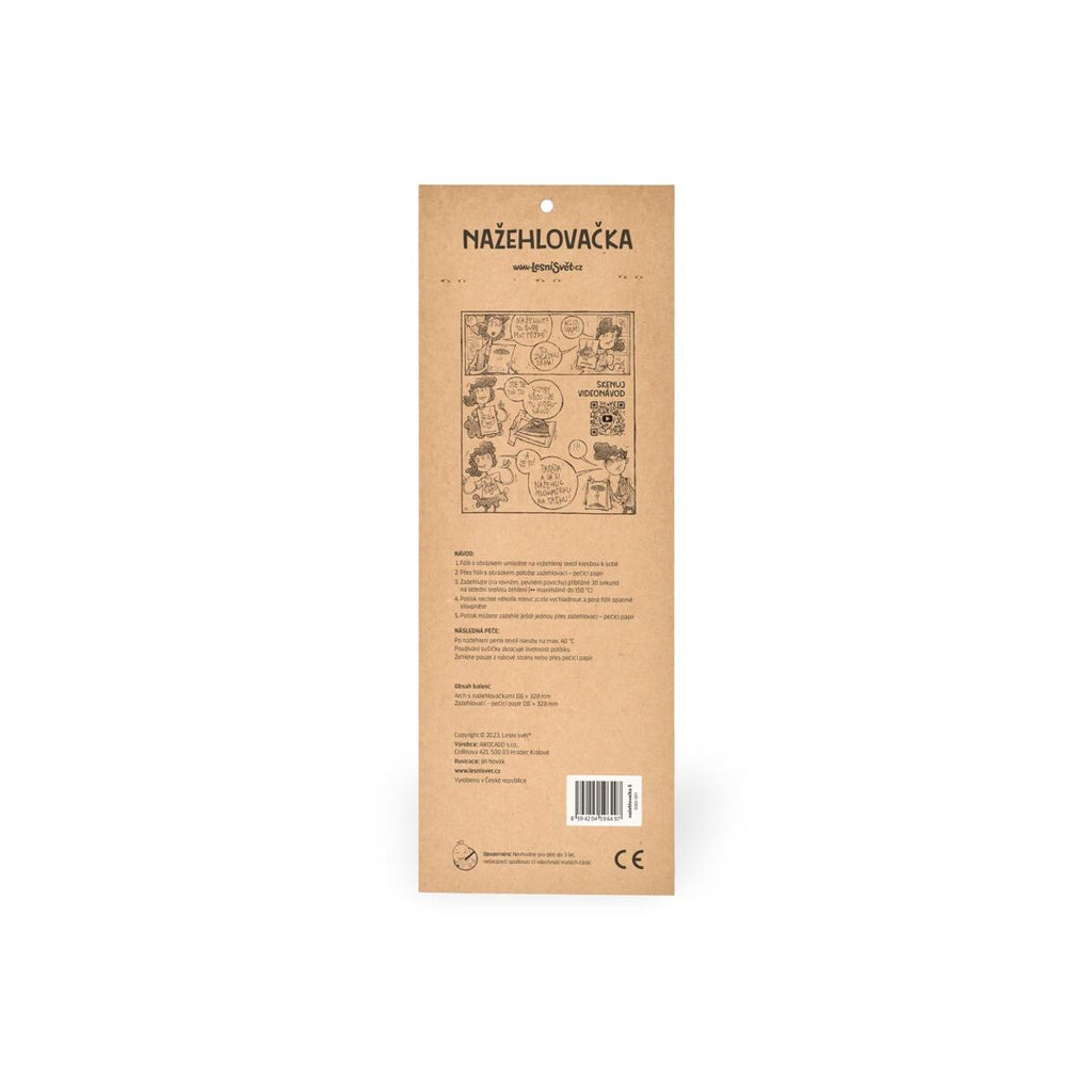 Lesní svět Nažehlovačka S - Mix modrásek, chrobák, vlaštovka