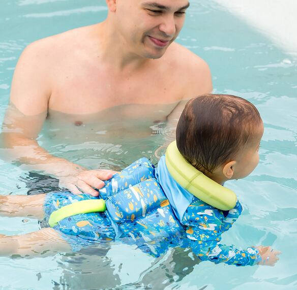 Splash About Dětská plovací vesta Early Years Swim Vest Croc Creek