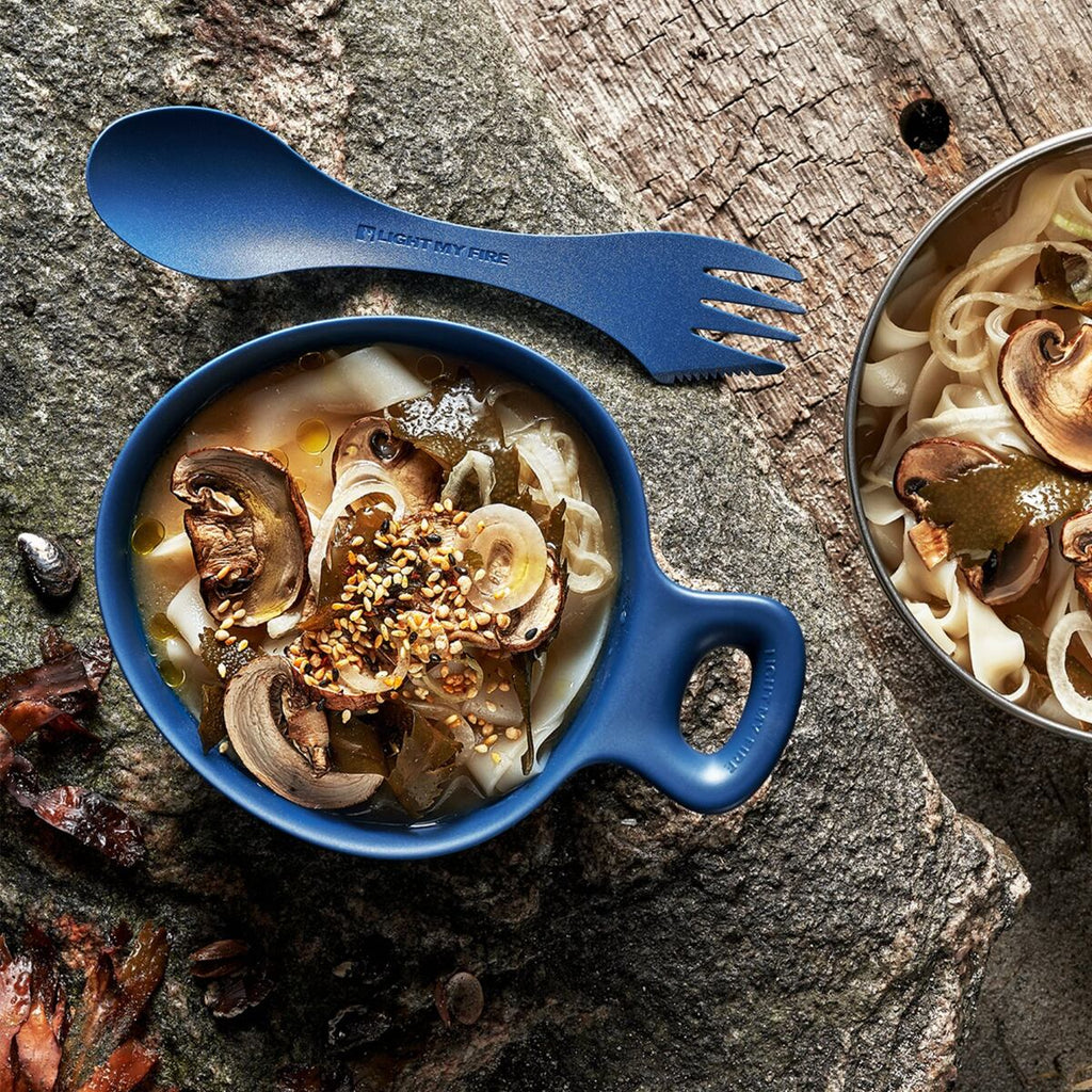 Light my fire Cestovní miska s uchem Swedish Kåsa sandygreen