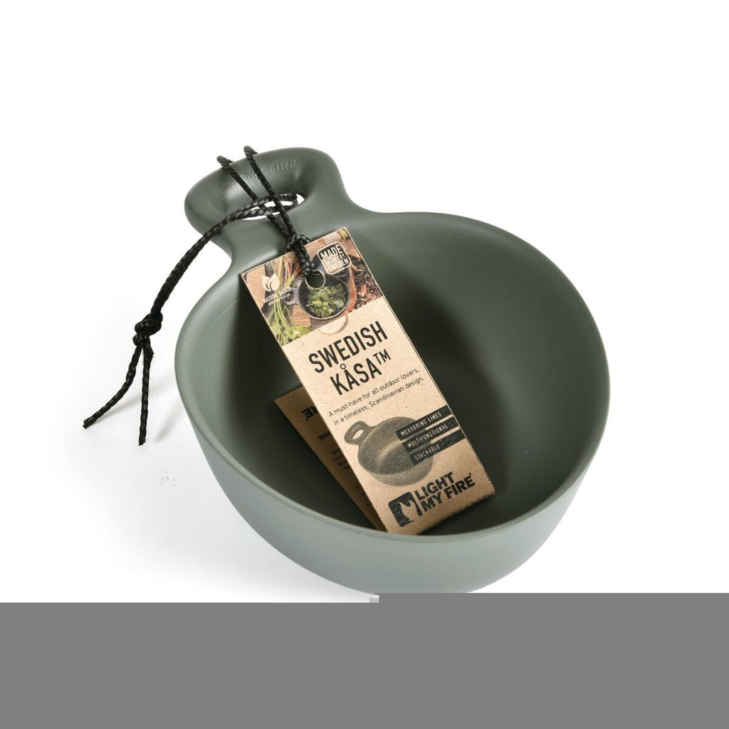 Light my fire Cestovní miska s uchem Swedish Kåsa slatyblack