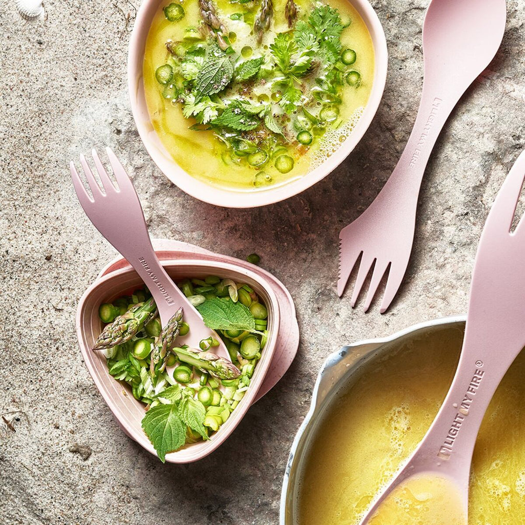 Light my fire Cestovní příbor Swedish Spork original rockyred