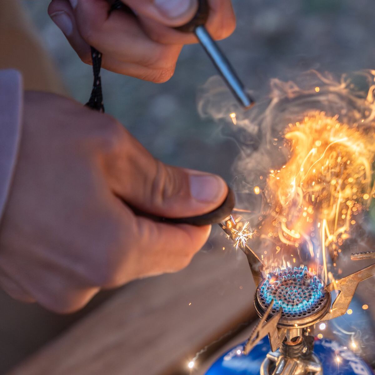 Light my fire Křesadlo Swedish FireSteel army 2in1 slatyblack