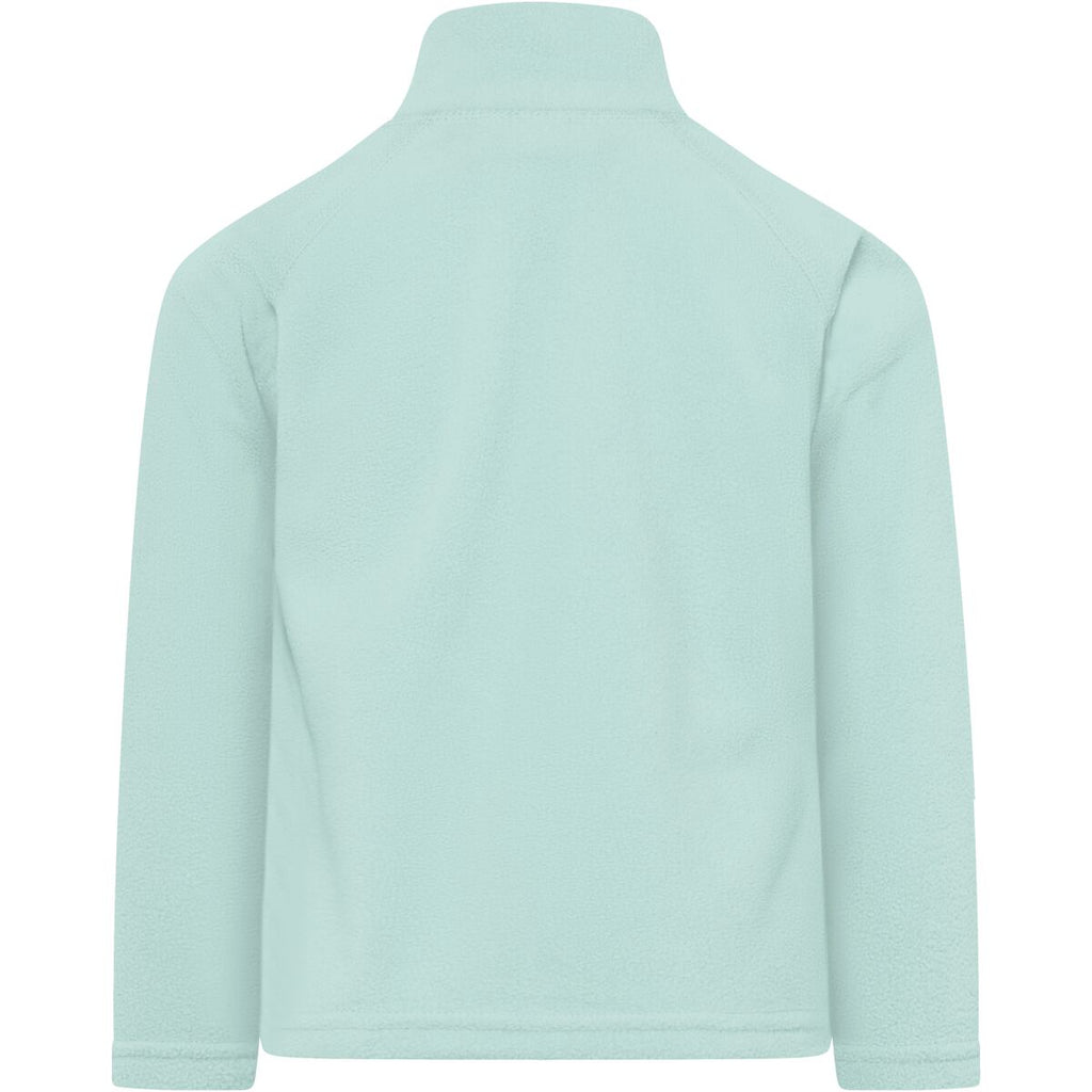 Didriksons Dětská fleecová mikina Monte ocean mint