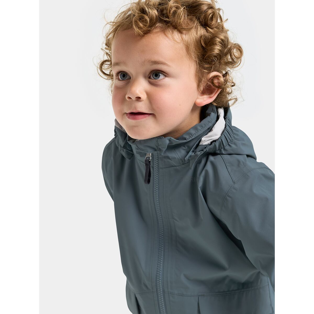 Didriksons Dětská nepromokavá bunda Norma factory blue - ROSTOUCÍ