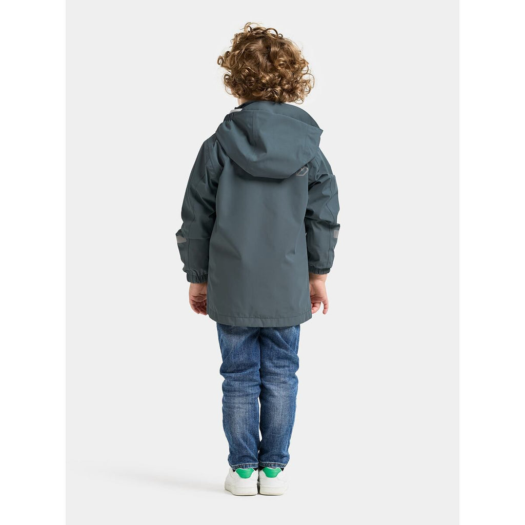 Didriksons Dětská nepromokavá bunda Norma factory blue - ROSTOUCÍ