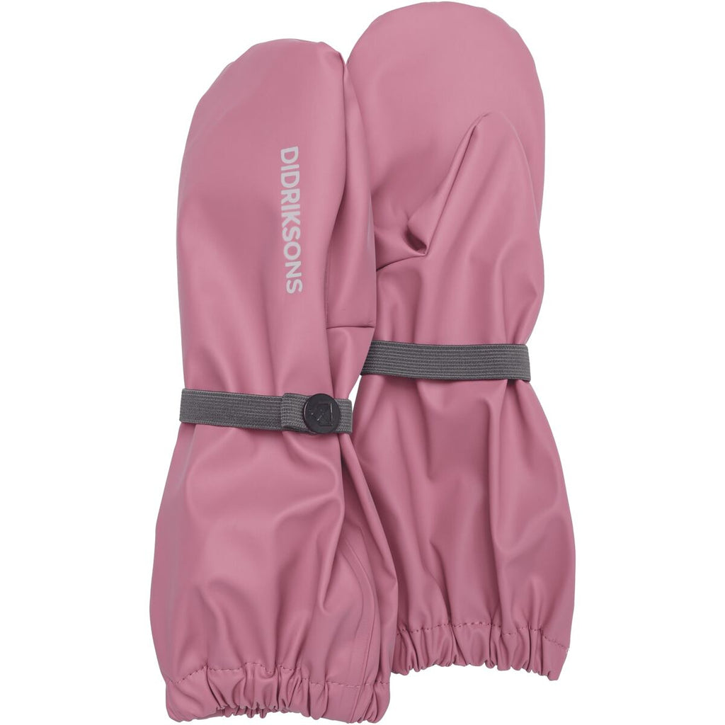 Didriksons Dětské rukavice do deště Glove 5 heather pink velikost rukavic