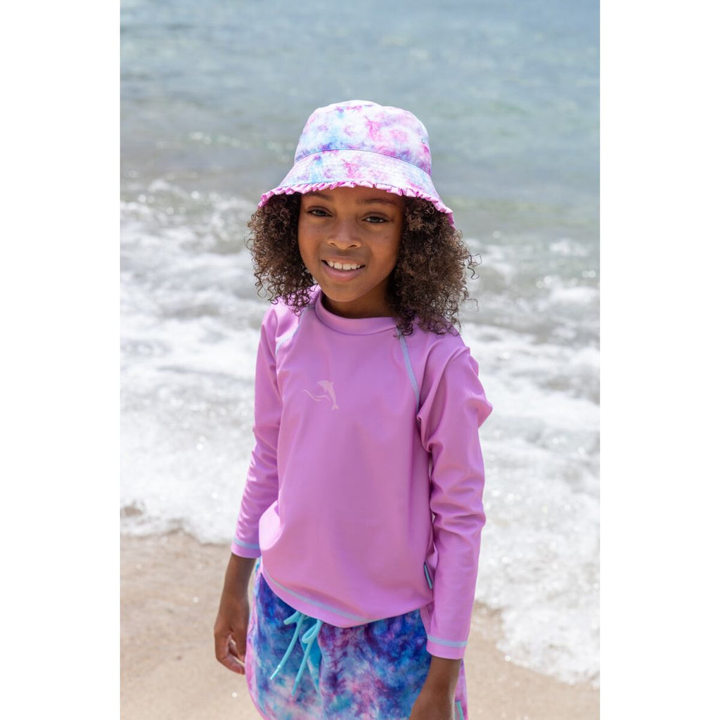 Playshoes Dívčí UV kraťasy Batik - turquoise