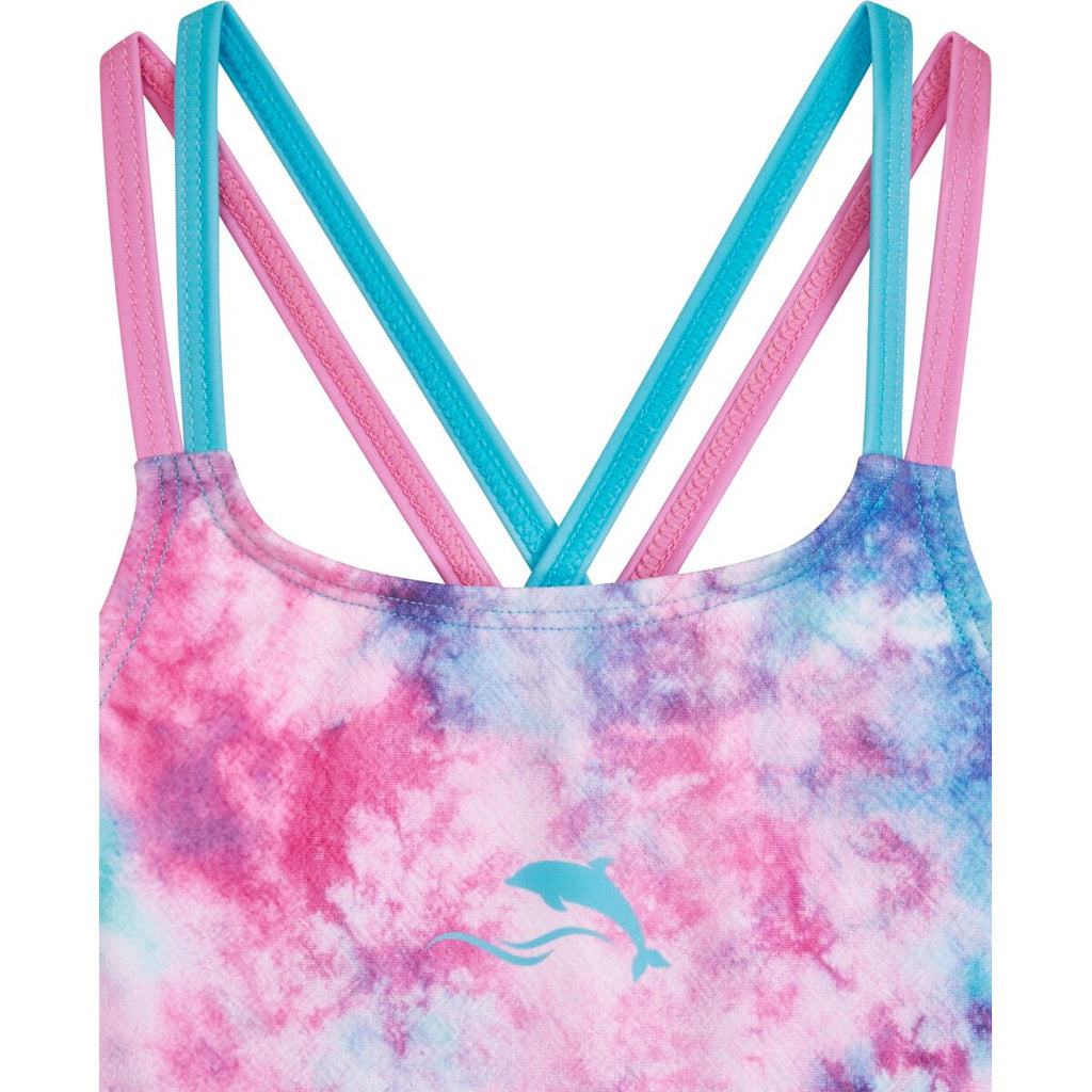 Playshoes Dívčí plavky s UV jednodílné Batik - turquoise