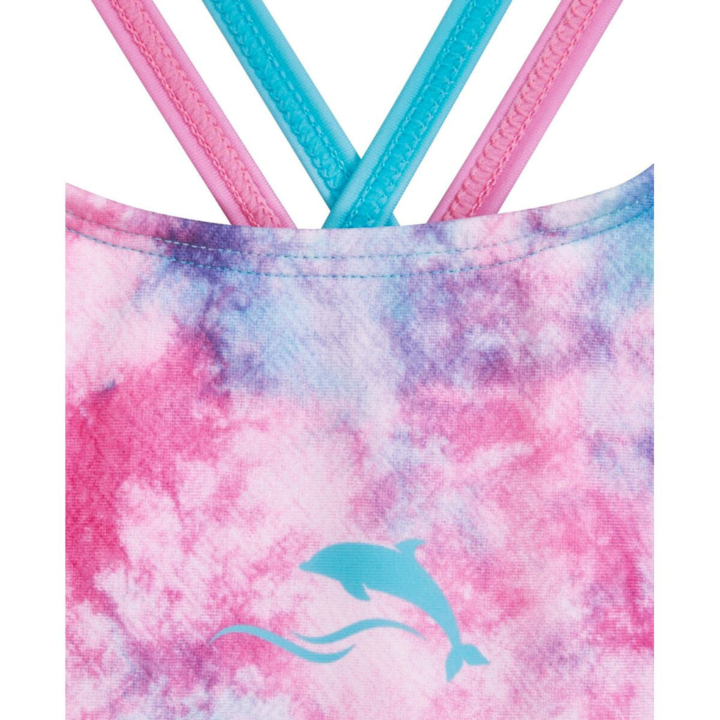 Playshoes Dívčí plavky s UV jednodílné Batik - turquoise